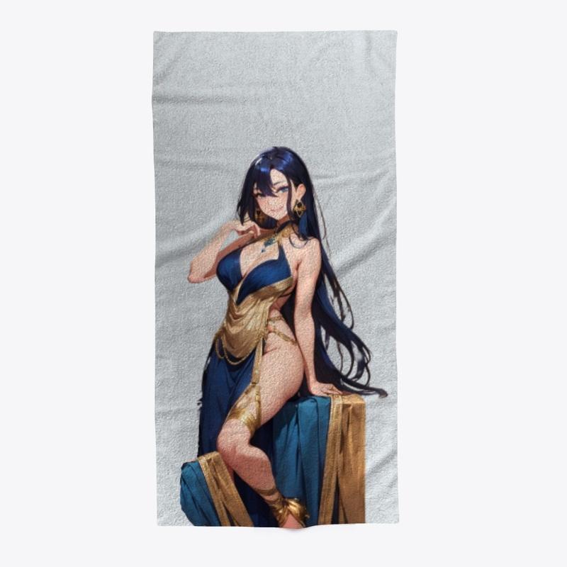 Cleopatra Blue Hair Waifu